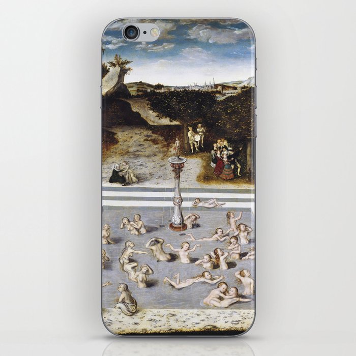 Lucas Cranach The fountain of youth (1546)  iPhone Skin