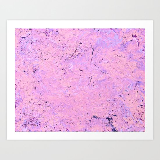 Pink Slime Art Print