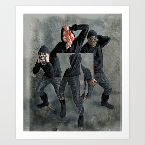 String Theory: Collapsing Wavefunction, Seventh Tangible Art Print