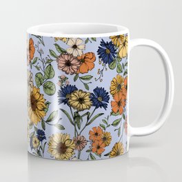 Colour Me Spring Blue Coffee Mug
