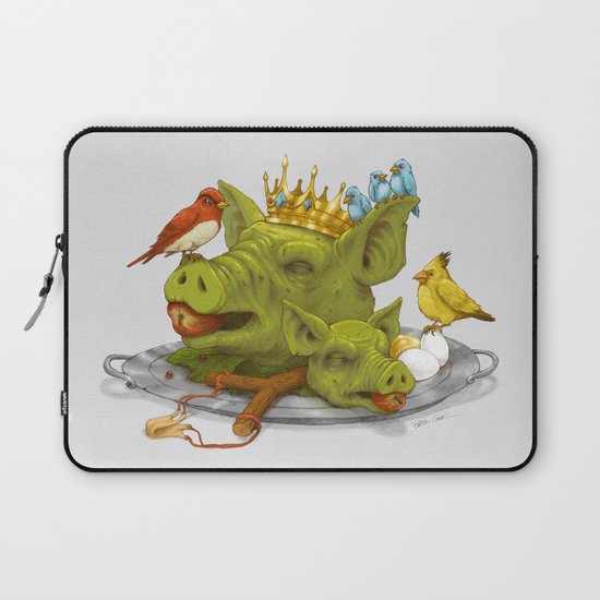 Furious Fowl Laptop Sleeve