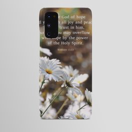Romans 15 13 #bibleverse Android Case
