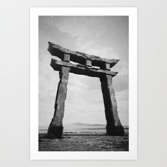 Shrine Gate Art Print