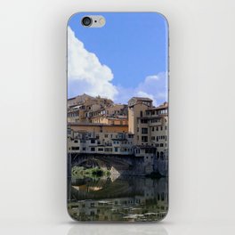 Tonight I watched the sun set at Ponte Vecchio iPhone Skin