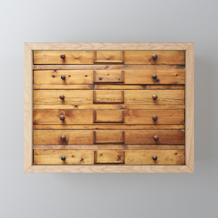 Check out our wooden mini drawers selection for the very best in unique or custom, handmade pieces from our there are 402 wooden mini drawers for sale on etsy, and they cost $54.49 on average. wooden cabinet with drawers framed mini art print by skleznev