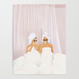 Morning with a friend Poster