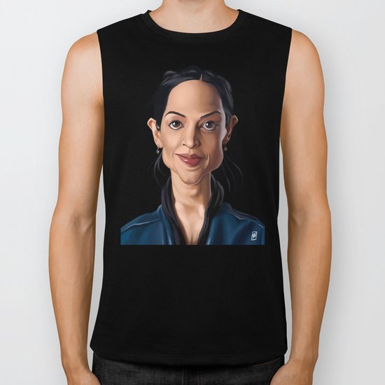 Celebrity Sunday ~ Archie Panjabi Biker Tank