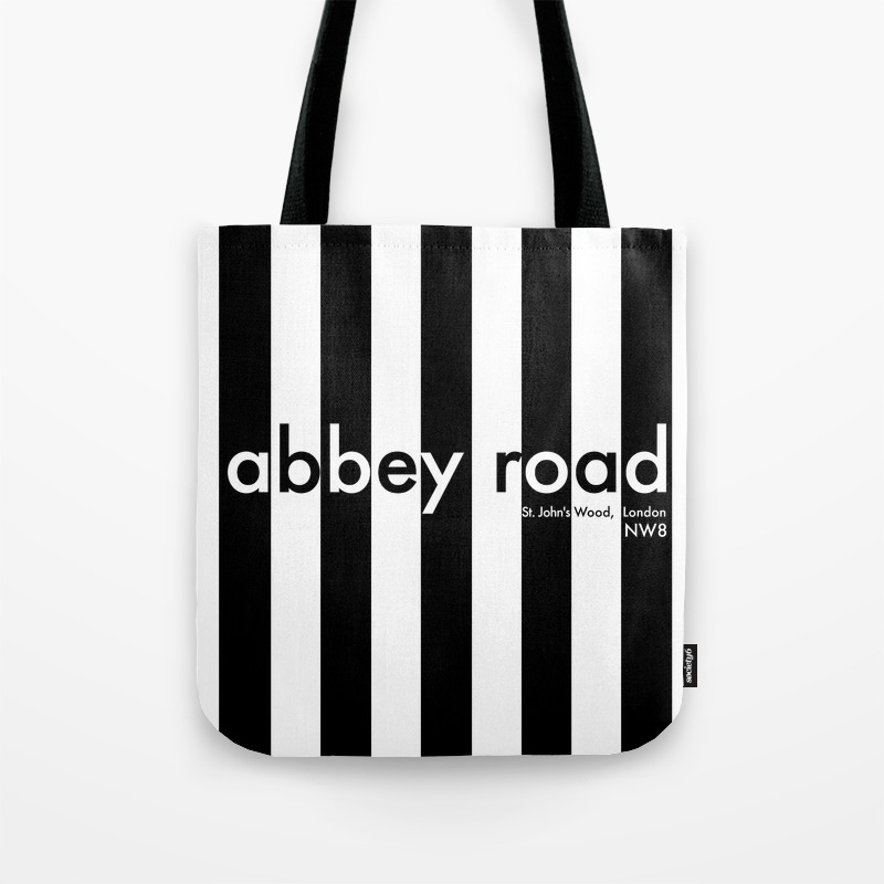 Abbey Road St Johns Wood London Nw8 Travel Poster Tote Bag By Nicholasgreen Society6