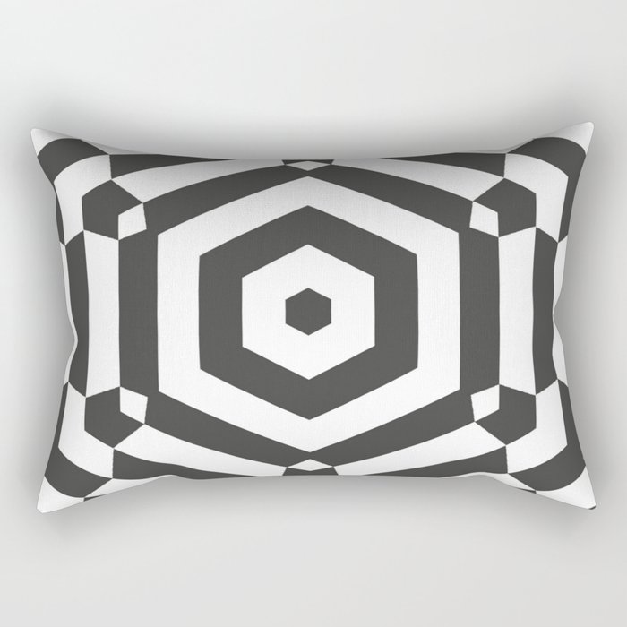 Optical Illusion 3 Rectangular Pillow by soniaenache01 ...