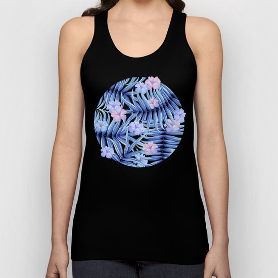 Hawaiian Pattern Unisex Tank Top