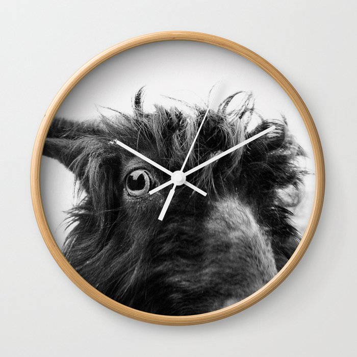 charlie the goat Wall Clock