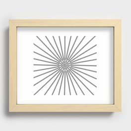 Arrow Star Recessed Framed Print