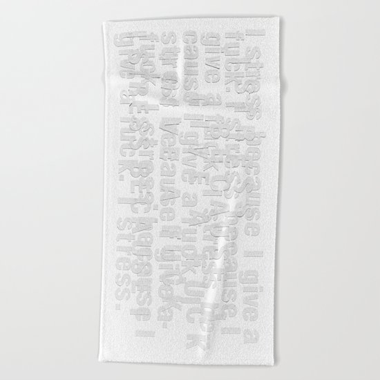 DFW on Leadership Beach Towel
