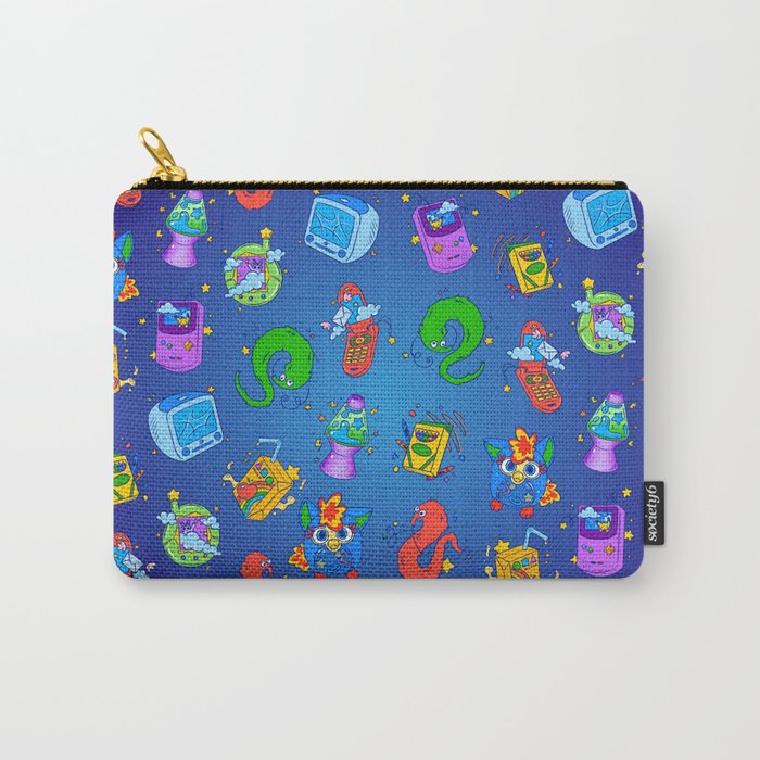 90's Nostalgia Carry-All Pouch