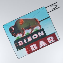 The Bison Bar Picnic Blanket