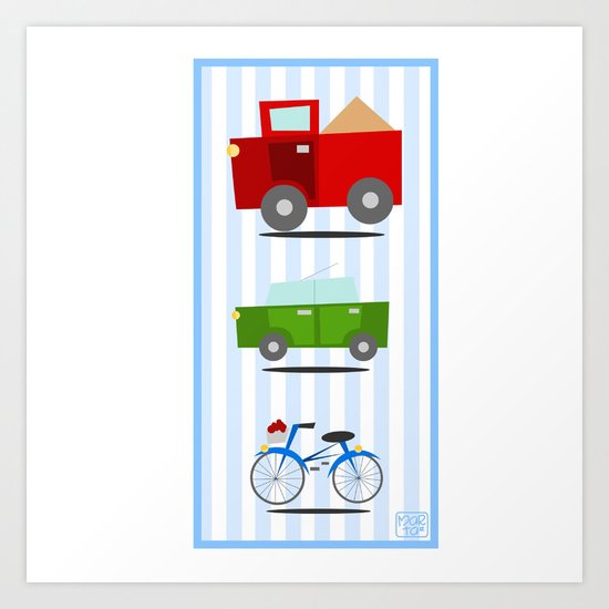 Cars Art Print