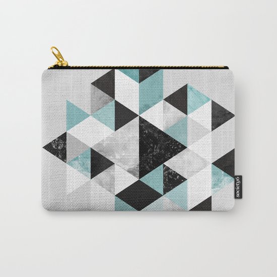 Graphic 202 Turquoise Carry-All Pouch