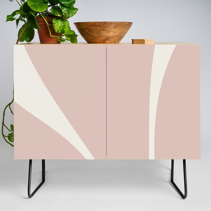 Minimalist Plant Abstract XIX Credenza