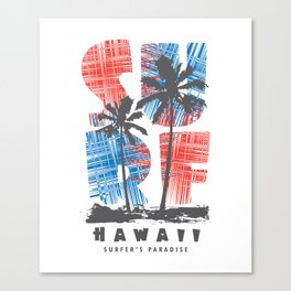Hawaii surf paradise Canvas Print