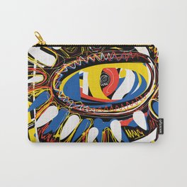 The Third Eye Primitive African Art Graffiti Carry-All Pouch