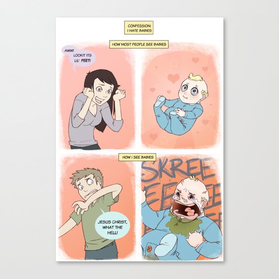Babies Canvas Print