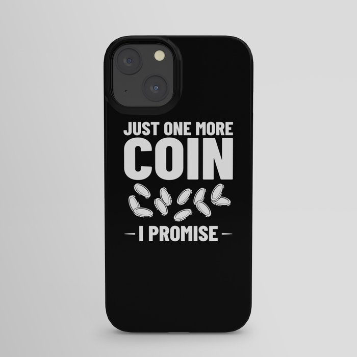 Coin Collecting Numismatist Beginner Pennies Money iPhone Case