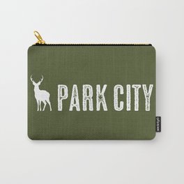 Utah: Park City Deer Carry-All Pouch | Rocky, State, Sundance, Resort, Utah, Lake, Deer, Graphicdesign, Festival, Ski 