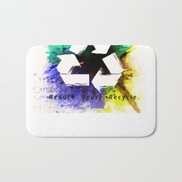 RRR Bath Mat | Abstract, Nature, Graphic Design, Painting 