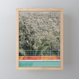 Jungle Pool (Semuc Champey, Guatemala) Framed Mini Art Print