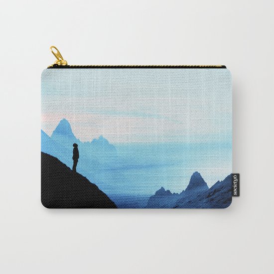 Blue Wasteland Isolation Carry-All Pouch