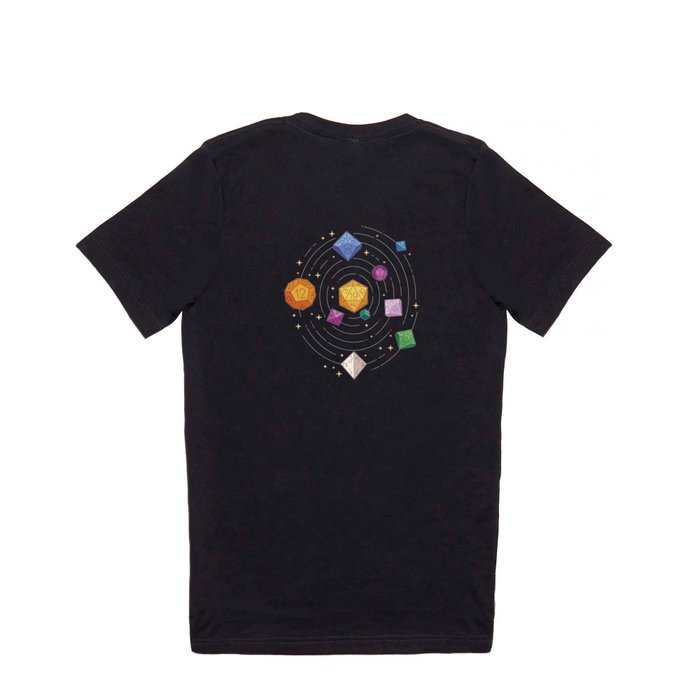 Gaming Dice Solar System T Shirt