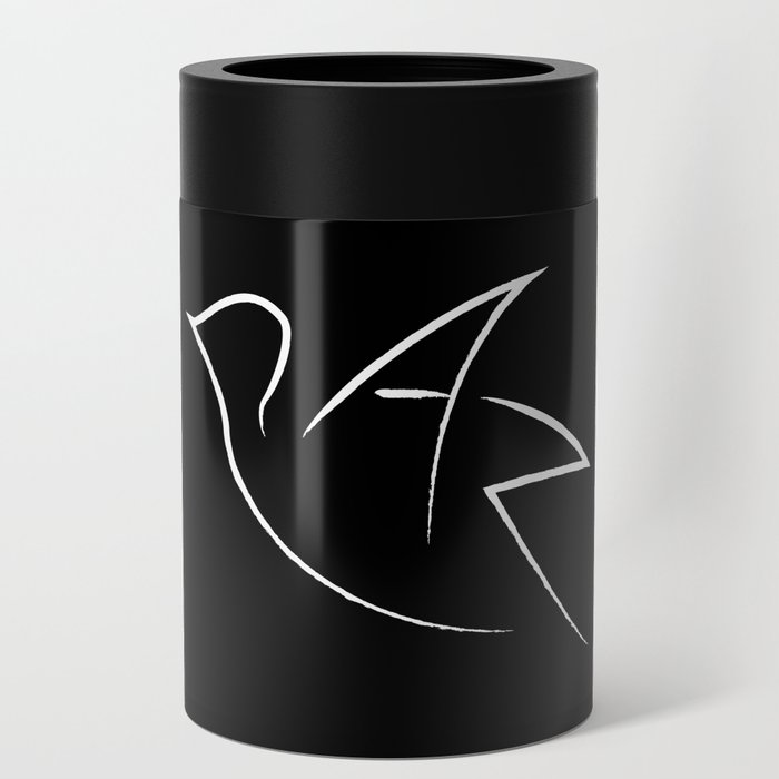 Let's write peace Can Cooler