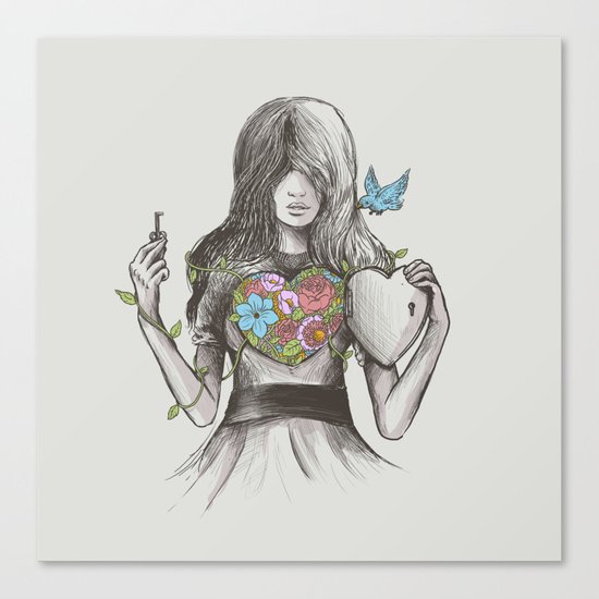 Secret Garden Canvas Print