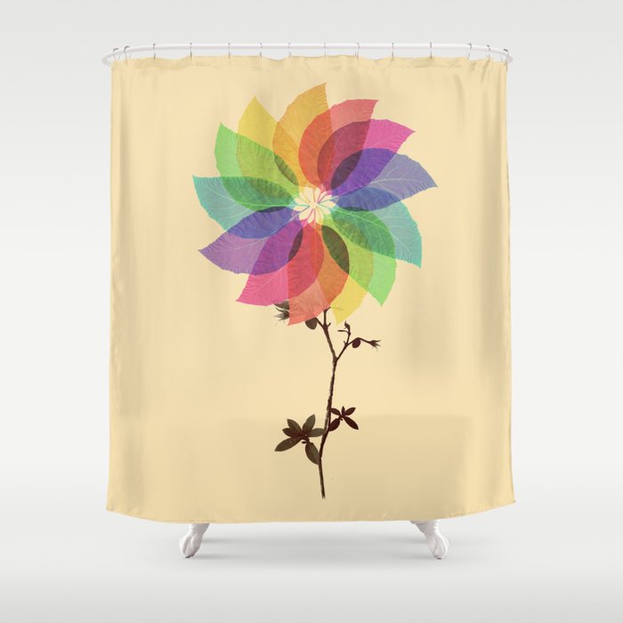 The windmill in my mind Shower Curtain