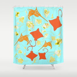 Stingray collection Shower Curtain