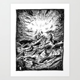 The Storm Art Print