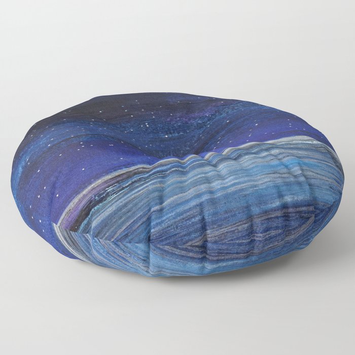 Starry Sea Floor Pillow
