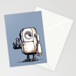 Robot Espresso #2 Stationery Cards