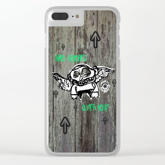 Swoozle Guardian Angel Clear iPhone Case