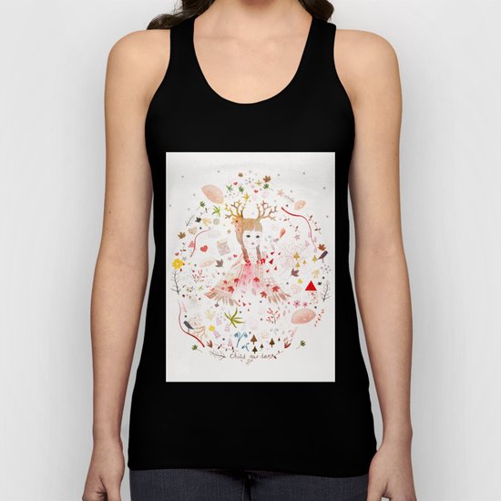 child garden Unisex Tank Top