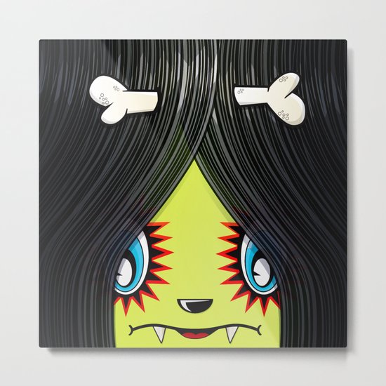Bone Metal Print