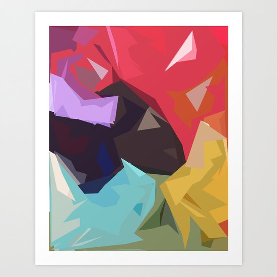 Color Wheel Art Print