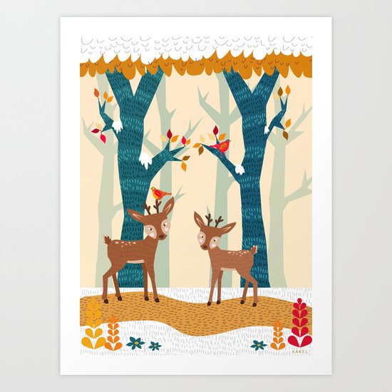 Forest Art Print
