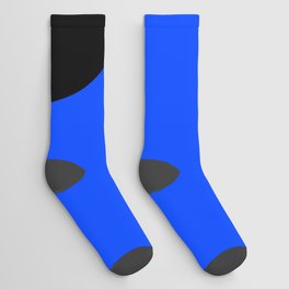 Number 3 (Black & Blue) Socks