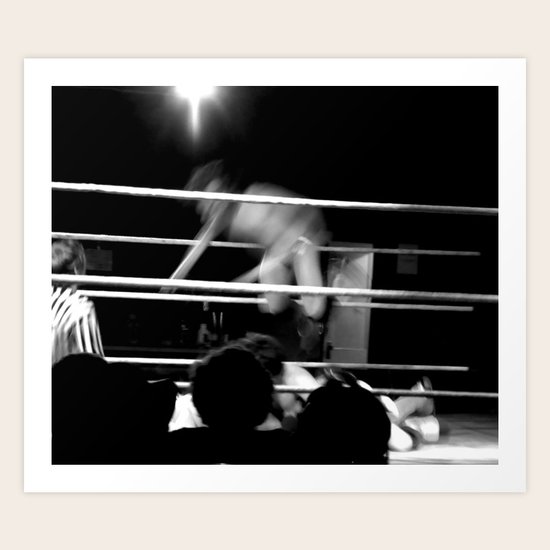 Rasslin 3 Art Print