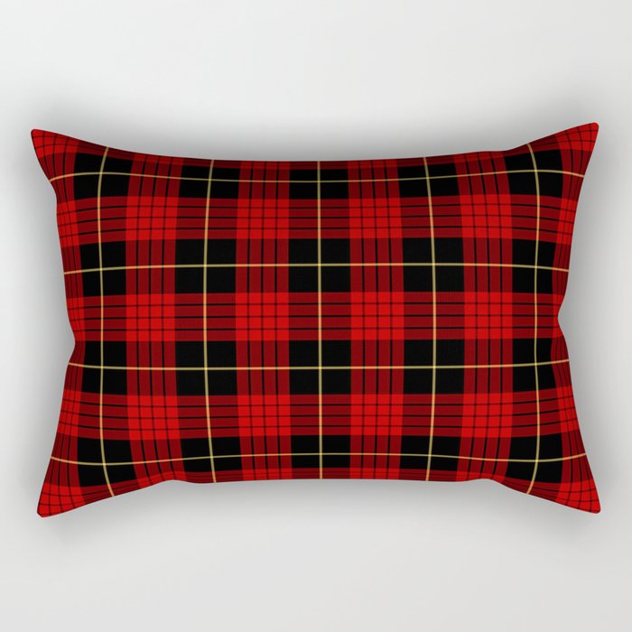Clan MacQueen Tartan Rectangular Pillow