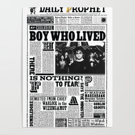 The Boy Who Lived (Daily Prophet) Poster