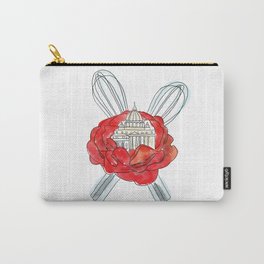 Rome, Whisk, Roses Carry-All Pouch