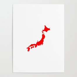 Shape of Japan 3 Poster