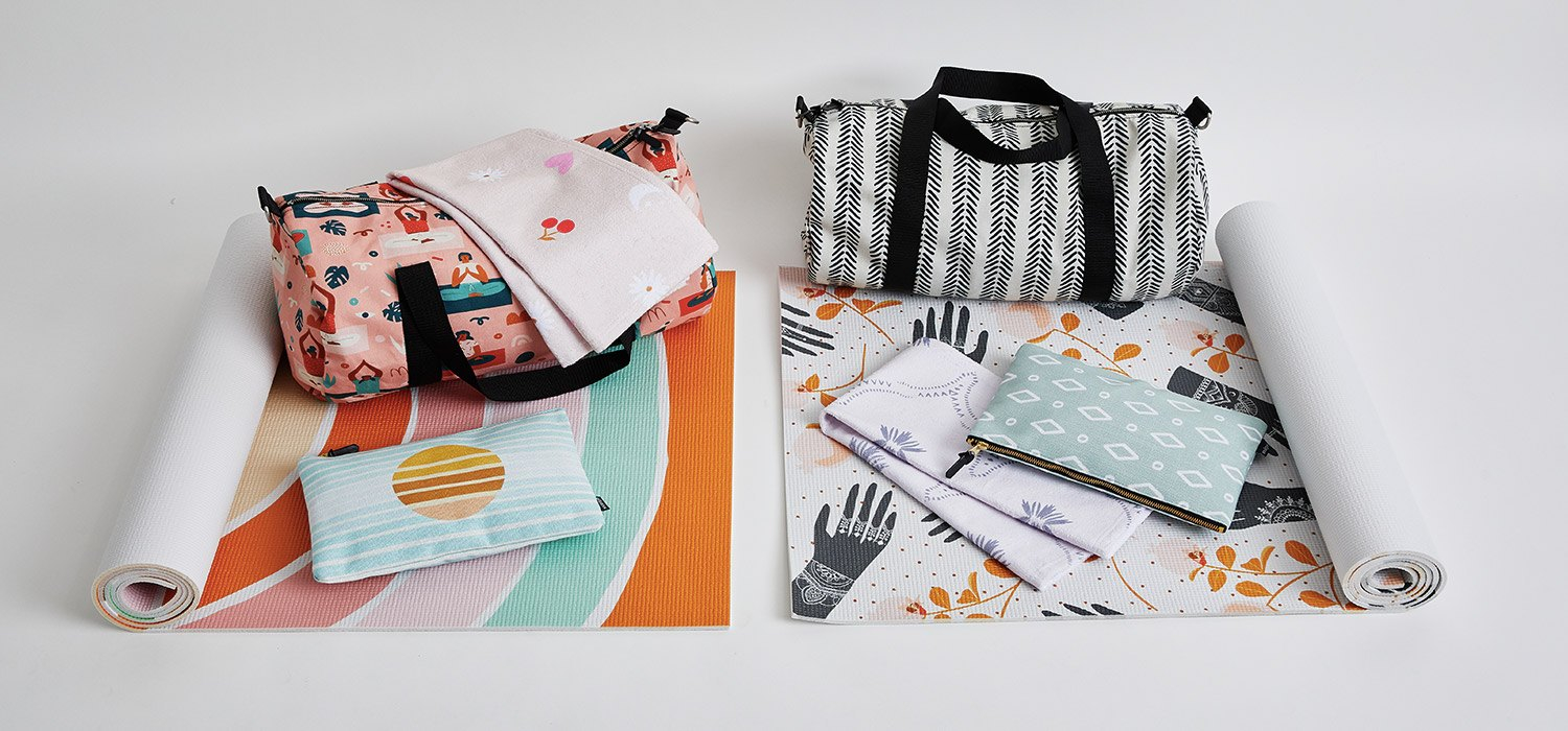 yoga kit with bag